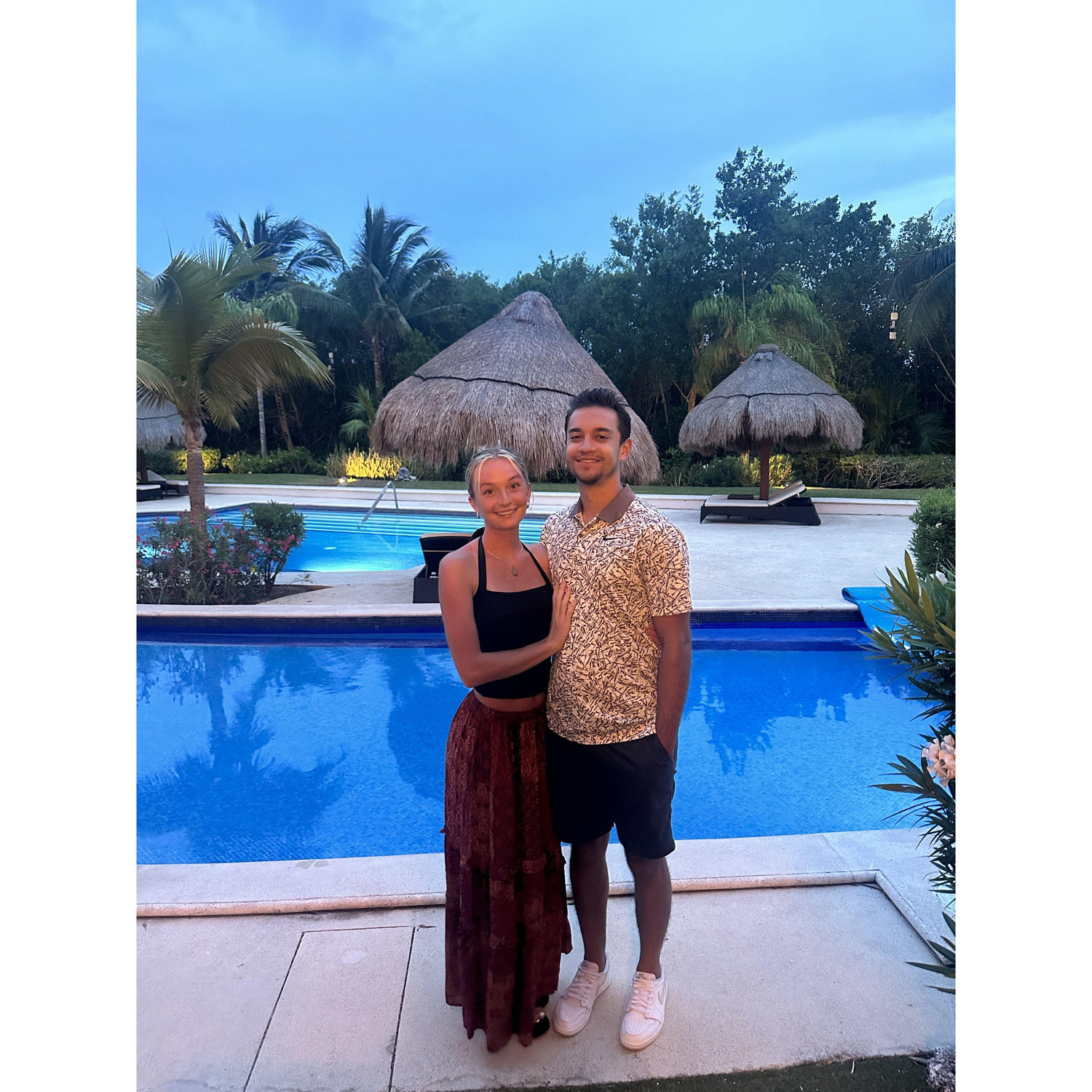 Spending our honeymoon at the beach, see you soon Mexico!
