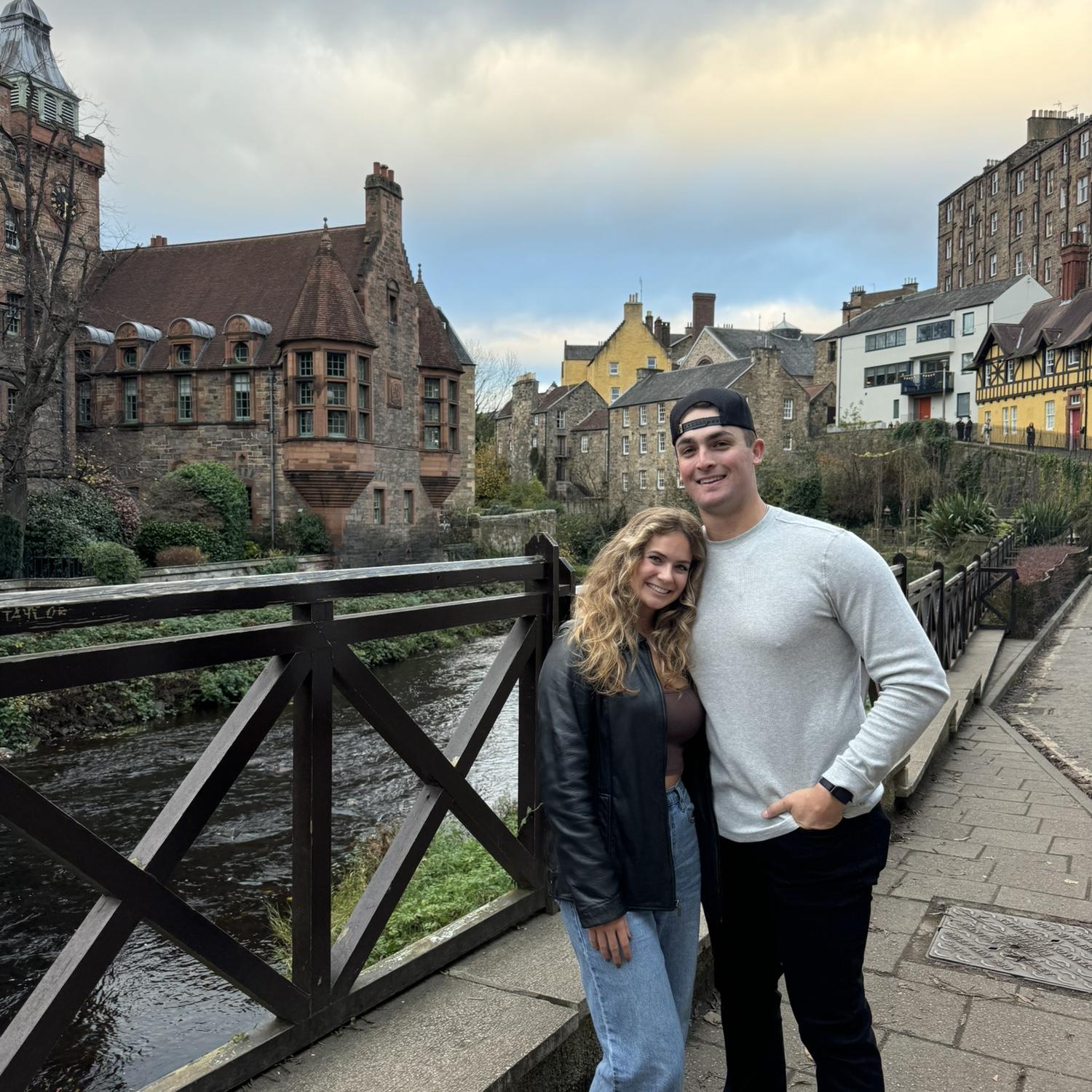 He visited me in Scotland after just 6 months and I had the best time showing him around :)