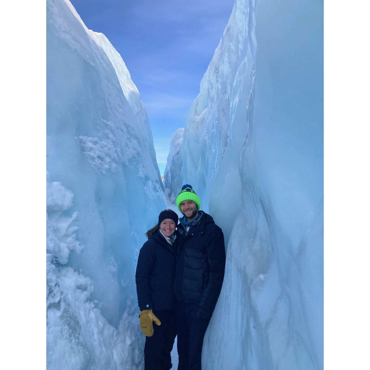 Exploring a glacier in Alaska over spring break 2025!