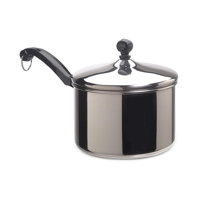 Farberware Classic Series Stainless Steel 3-Qt. Saucepan & Lid
