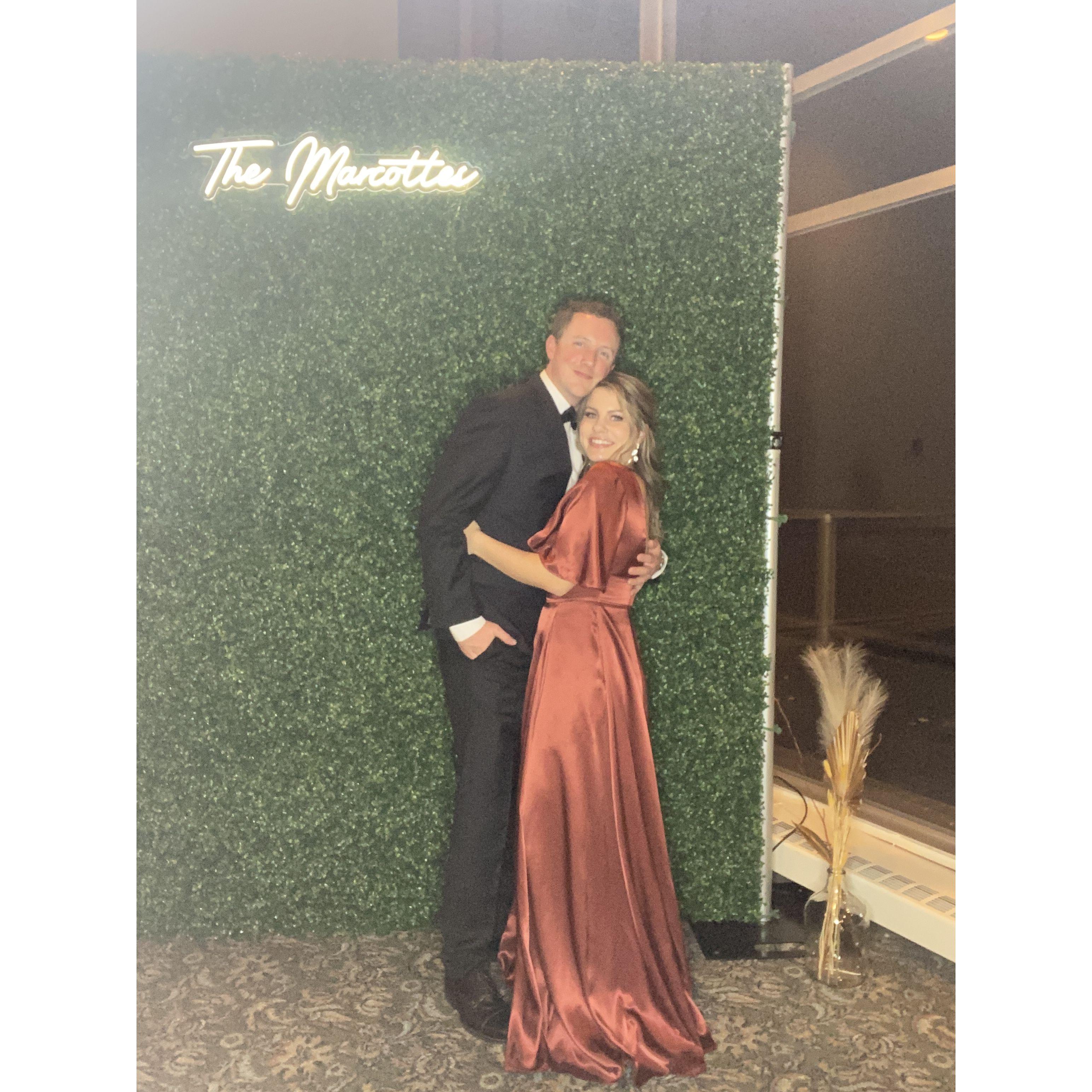 Celebrating a friends wedding