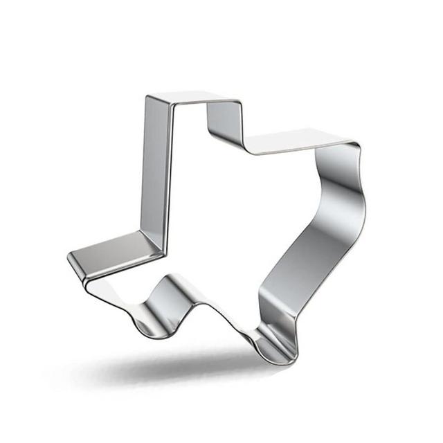 WJSYSHOP Texas Map Shape Cookie Cutter