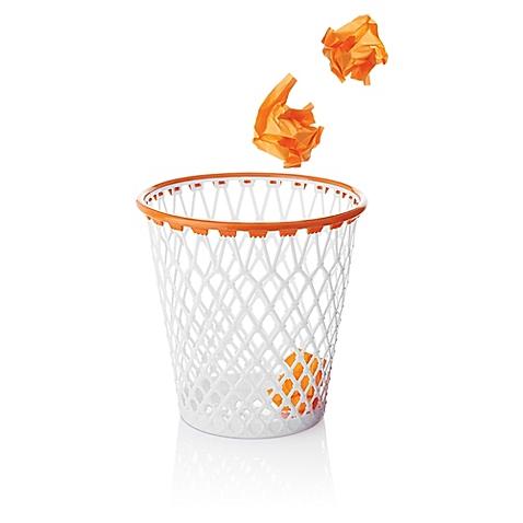 Spalding® Hoopster® “Crunch Time" Basketball Net Wastepaper Basket