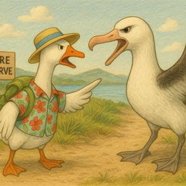 Guided tour of the Royal Albatross Centre in Dunedin