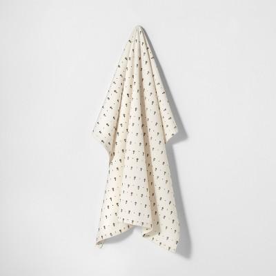 Flour Sack Kitchen Towel Cream / Black - Hearth & Hand™ with Magnolia