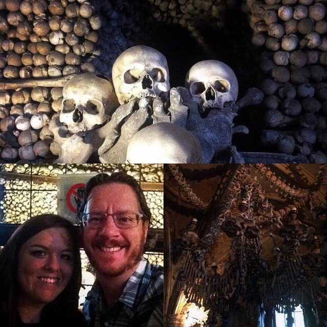 Our visit to the Sedlec Ossuary in Kunta Hora, Czech Republic! 2015