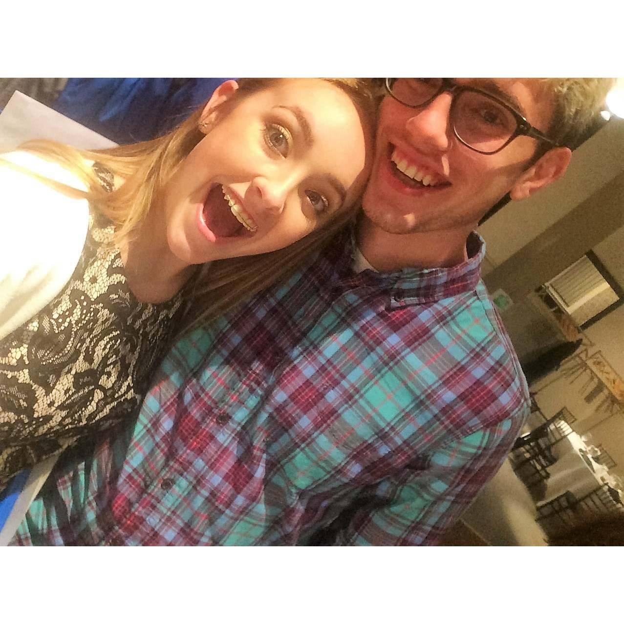 High school graduation dinner!