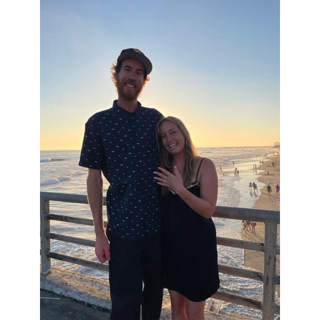 Engagement at the Oceanside Pier