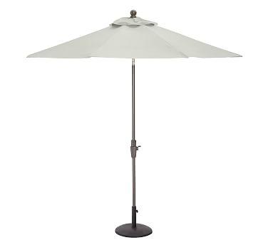 9' Round Outdoor Umbrella – Rustproof Aluminum Tilt Frame​