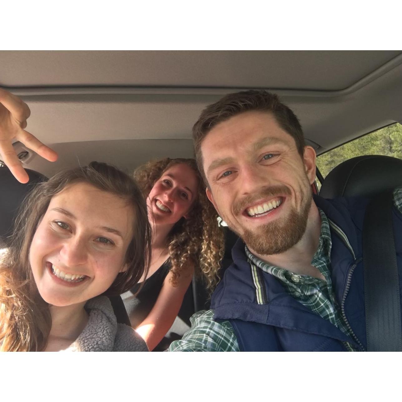 Road tripping to McCall with Becca
