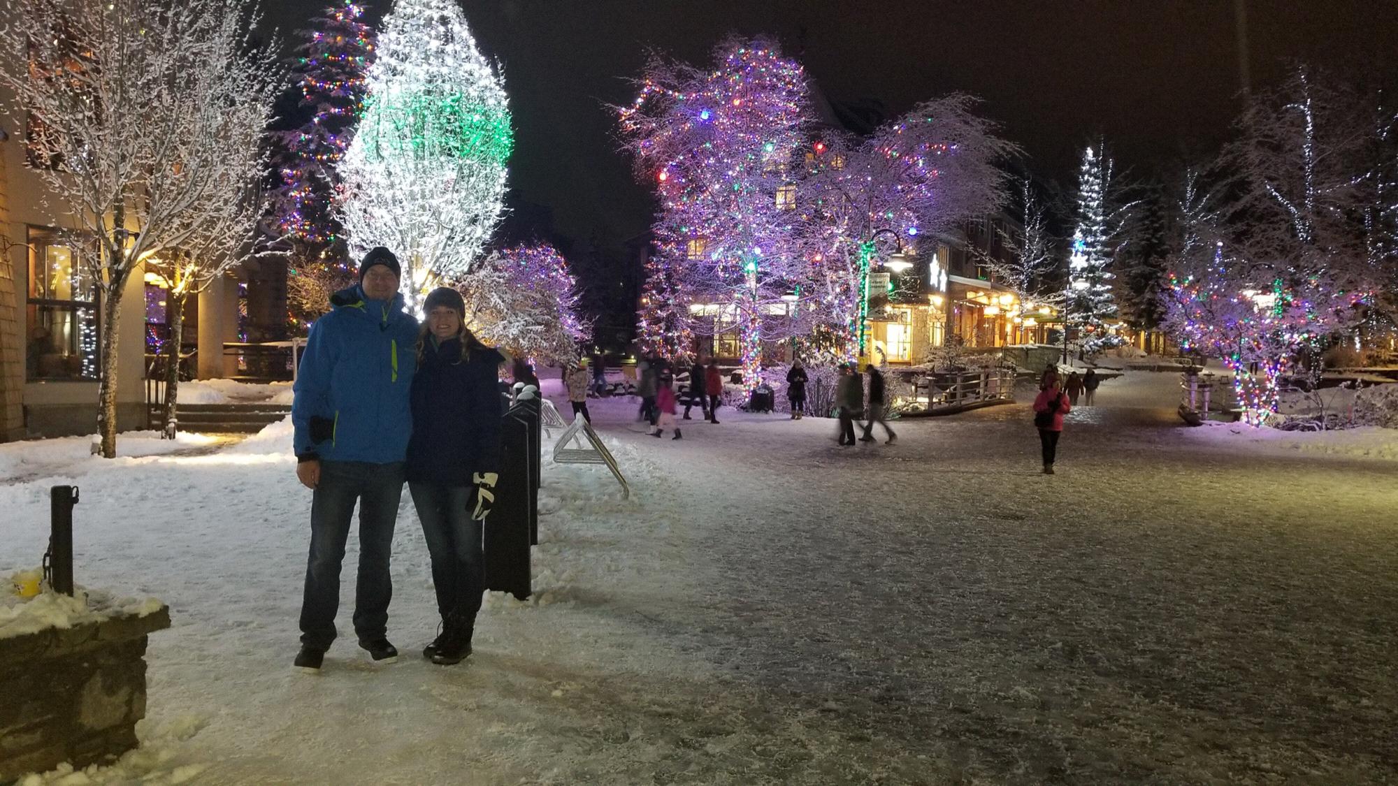 Whistler Village, Whistler, BC; Jan 2018