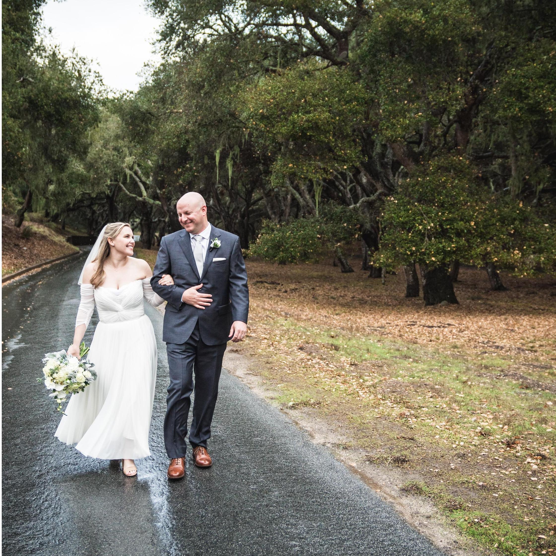 The road leading into Tehama Golf Club