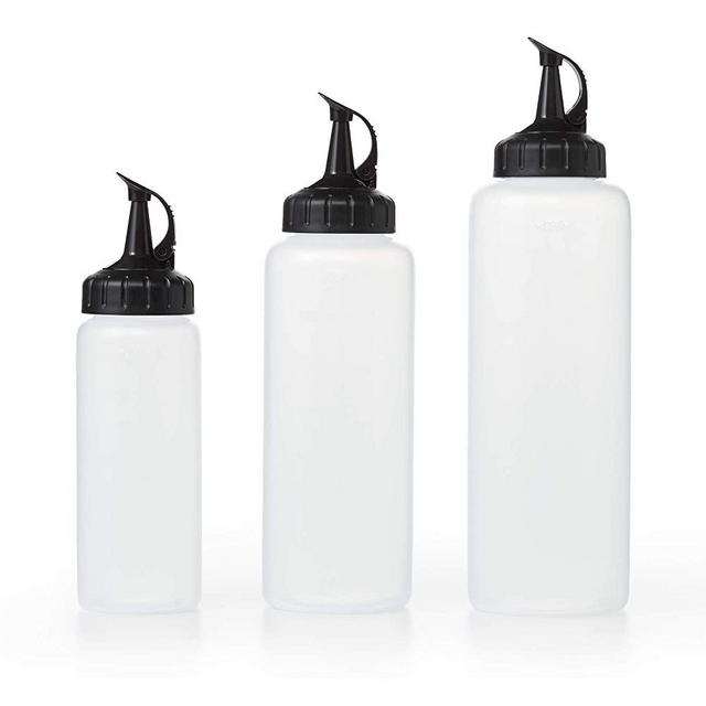OXO Chef's Condiment Squeeze Bottles (Pack of 3) - Variety Pack