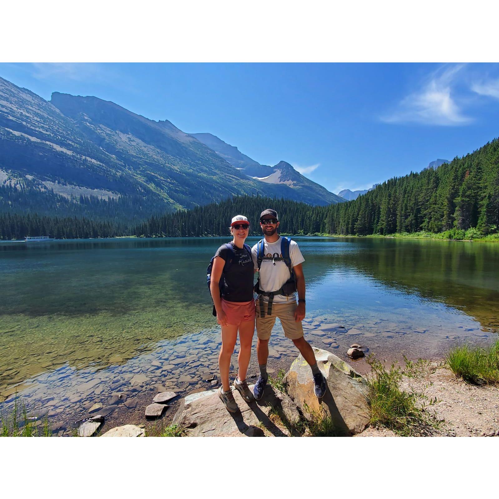 Swiftcurrent Lake in Glacier NP