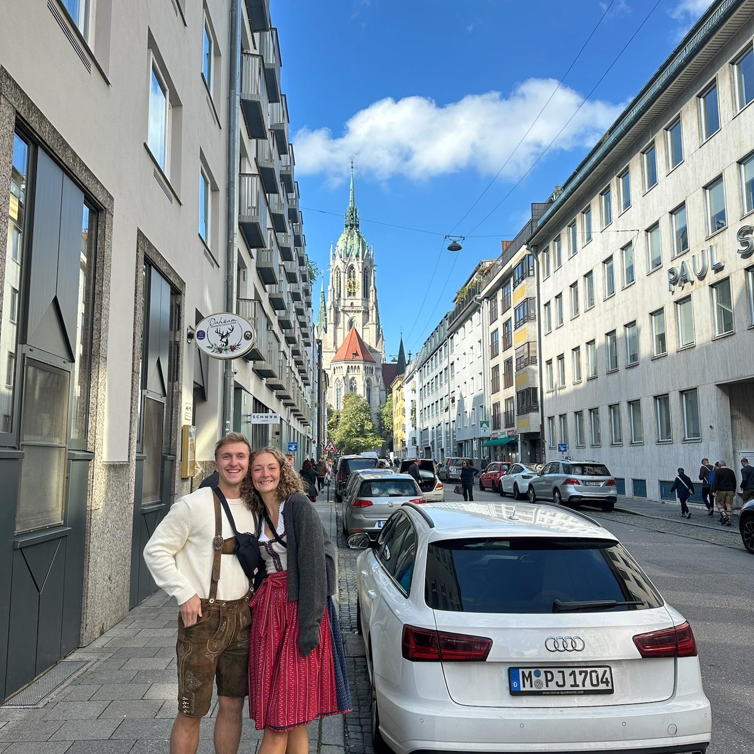 Had an absolute blast in Munich our first Europe trip together