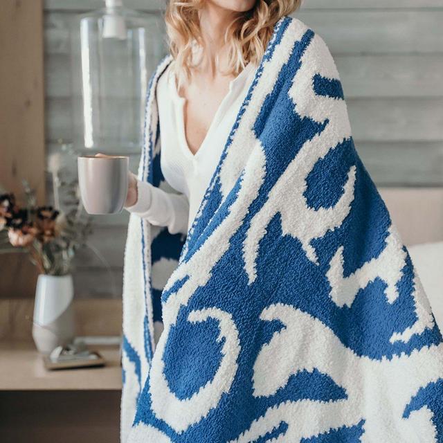 Casablanca Throw - honey/off white