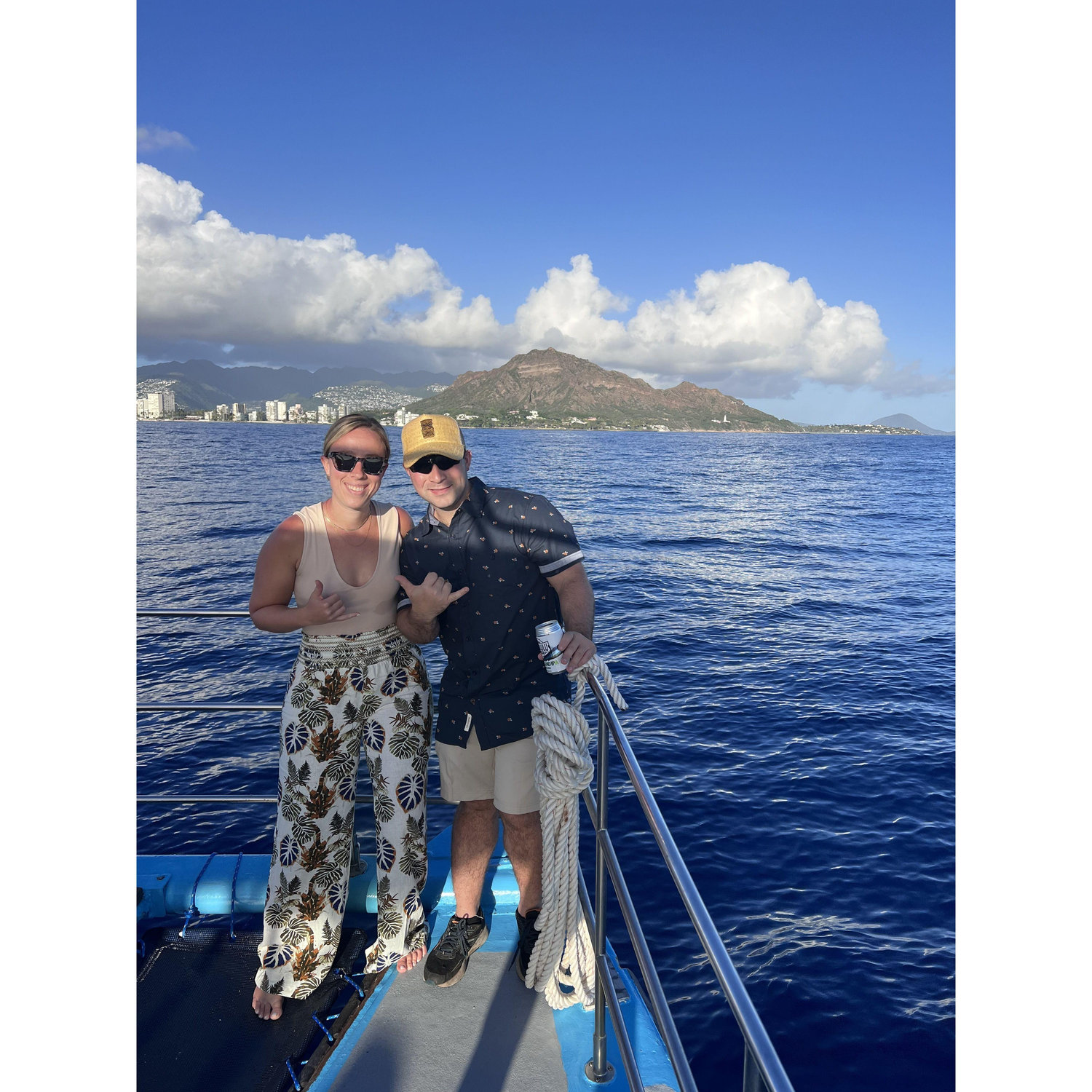 First Hawaii boat ride