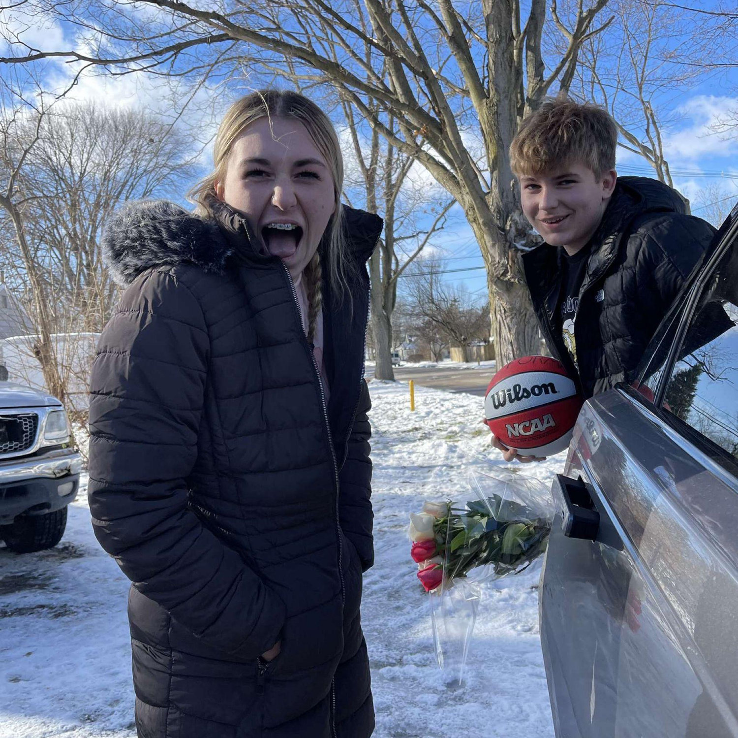 Carson asking Elly to the 9th Grade Formal Dance