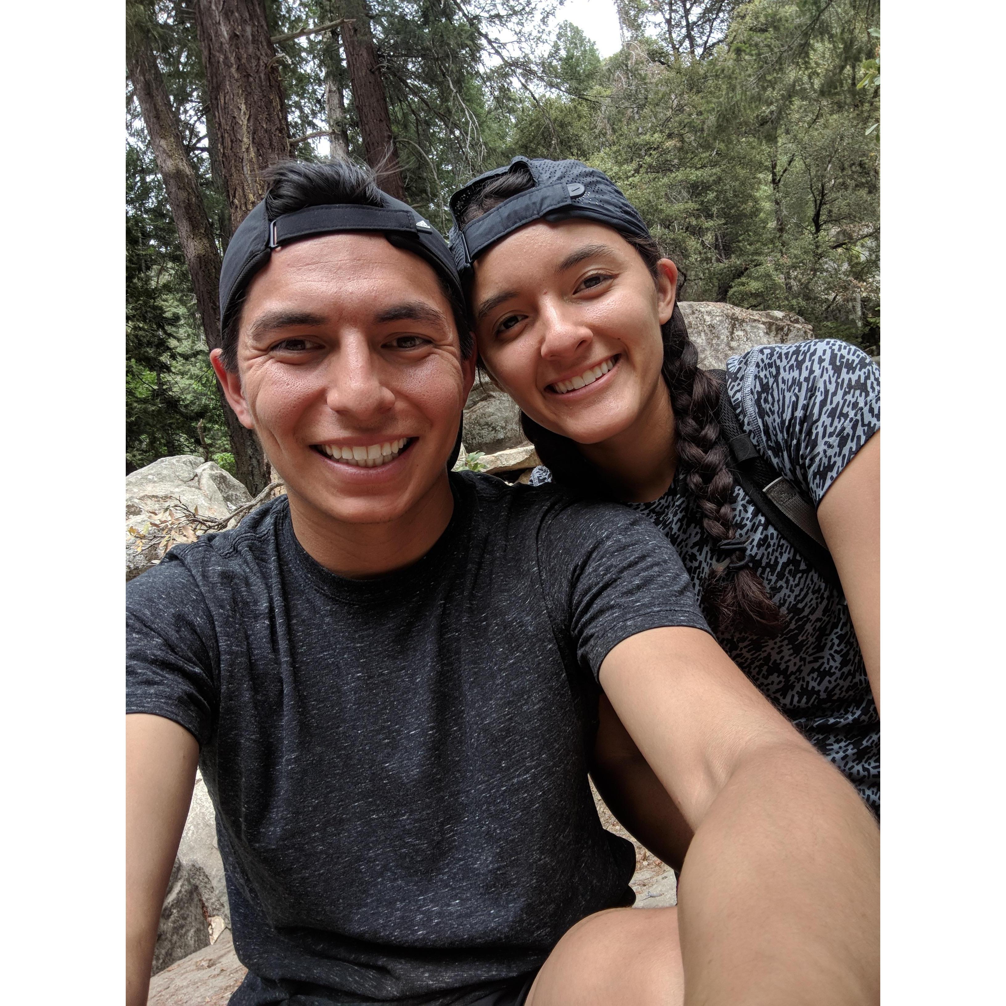 Hike up Vernal Falls in Yosemite, CA
July 2018