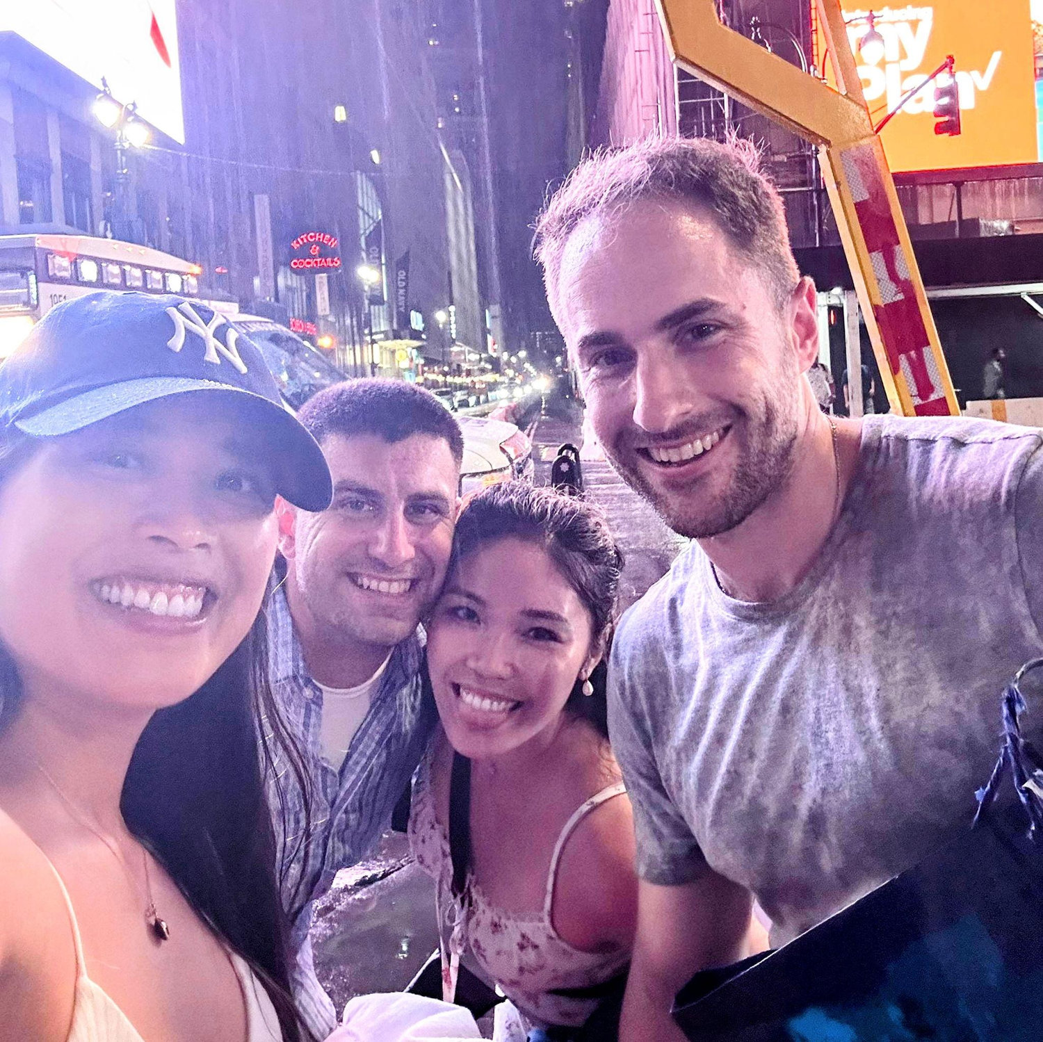 And of course Matt had to also meet Dory's BFF Eva & her husband James in NY!