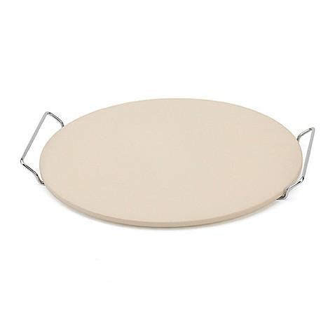 Bialetti 2-Piece Pizza Stone and Rack Set