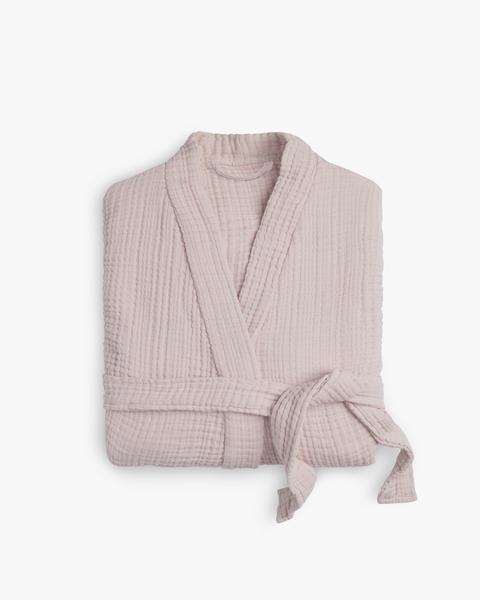 Cloud Cotton Robe in Amber