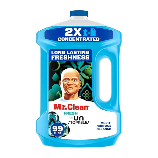 Mr. Clean 2X Concentrated Multi Surface Cleaner with Unstopables Fresh Scent 99 fl oz