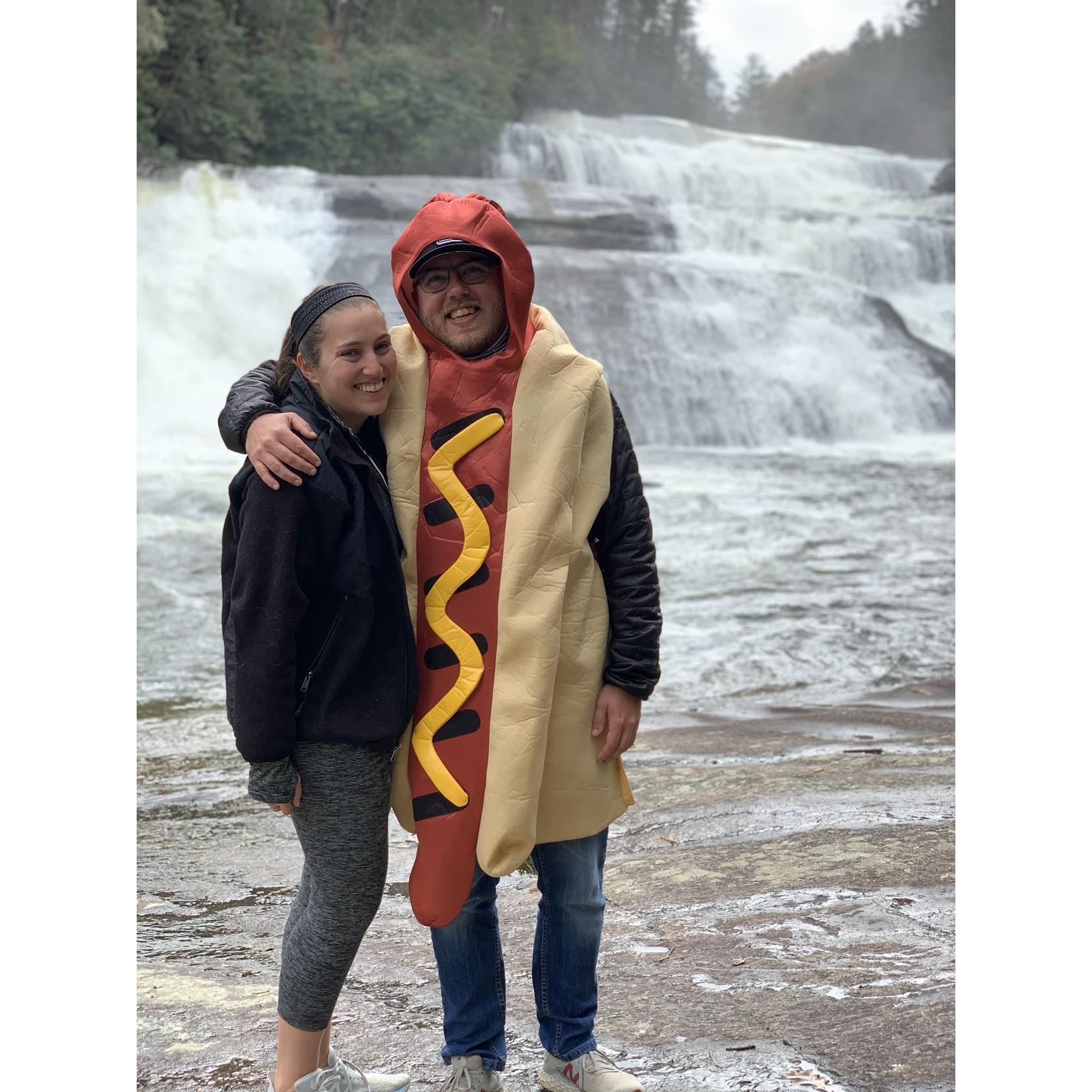 Halloween hike at DuPont State Forest - October 2020