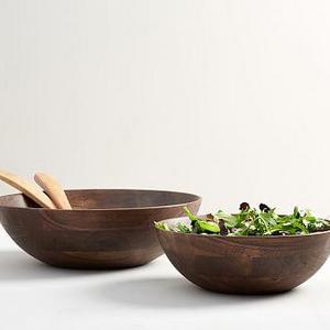 Chateau Wood Salad Bowls