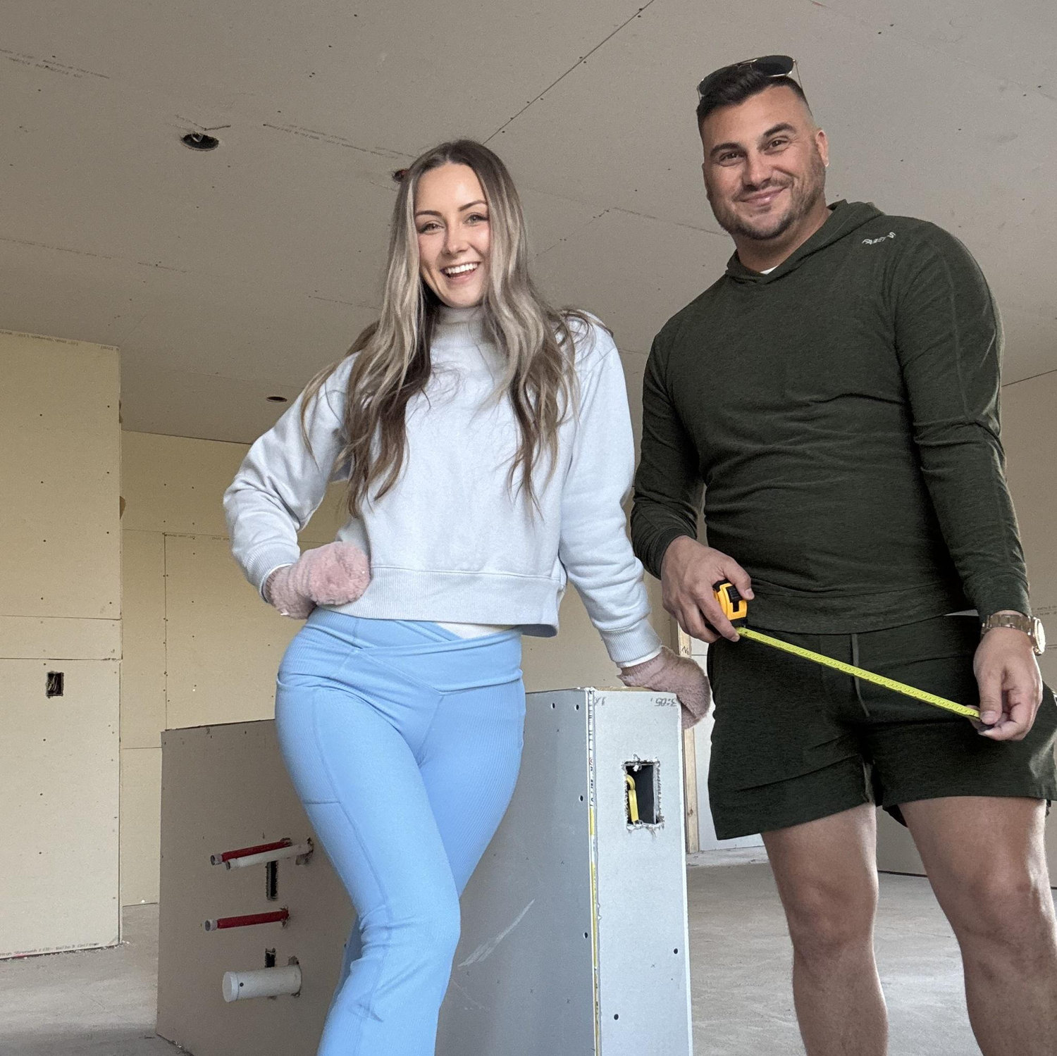 We built a house