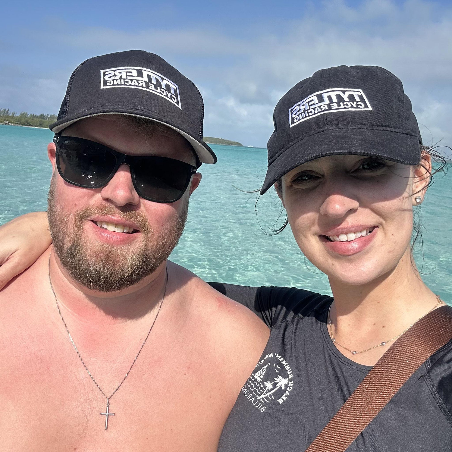 swimming with the stingrays