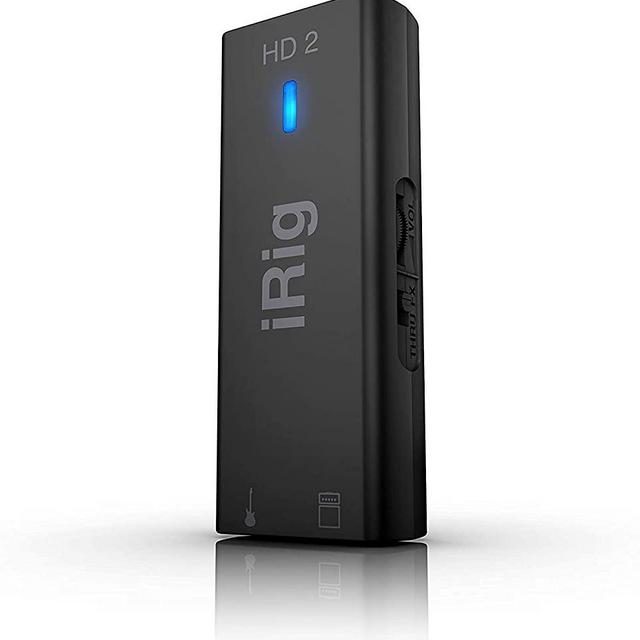 IK Multimedia iRig HD 2 guitar audio interface for iPhone, iPad, Mac, iOS and PC with USB-C, Lightning and USB cables and 24-bit, 96 kHz music recording