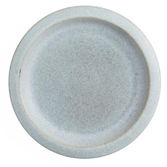 Mendocino Stoneware Salad Plates, Set of 4 - Mineral Blue
