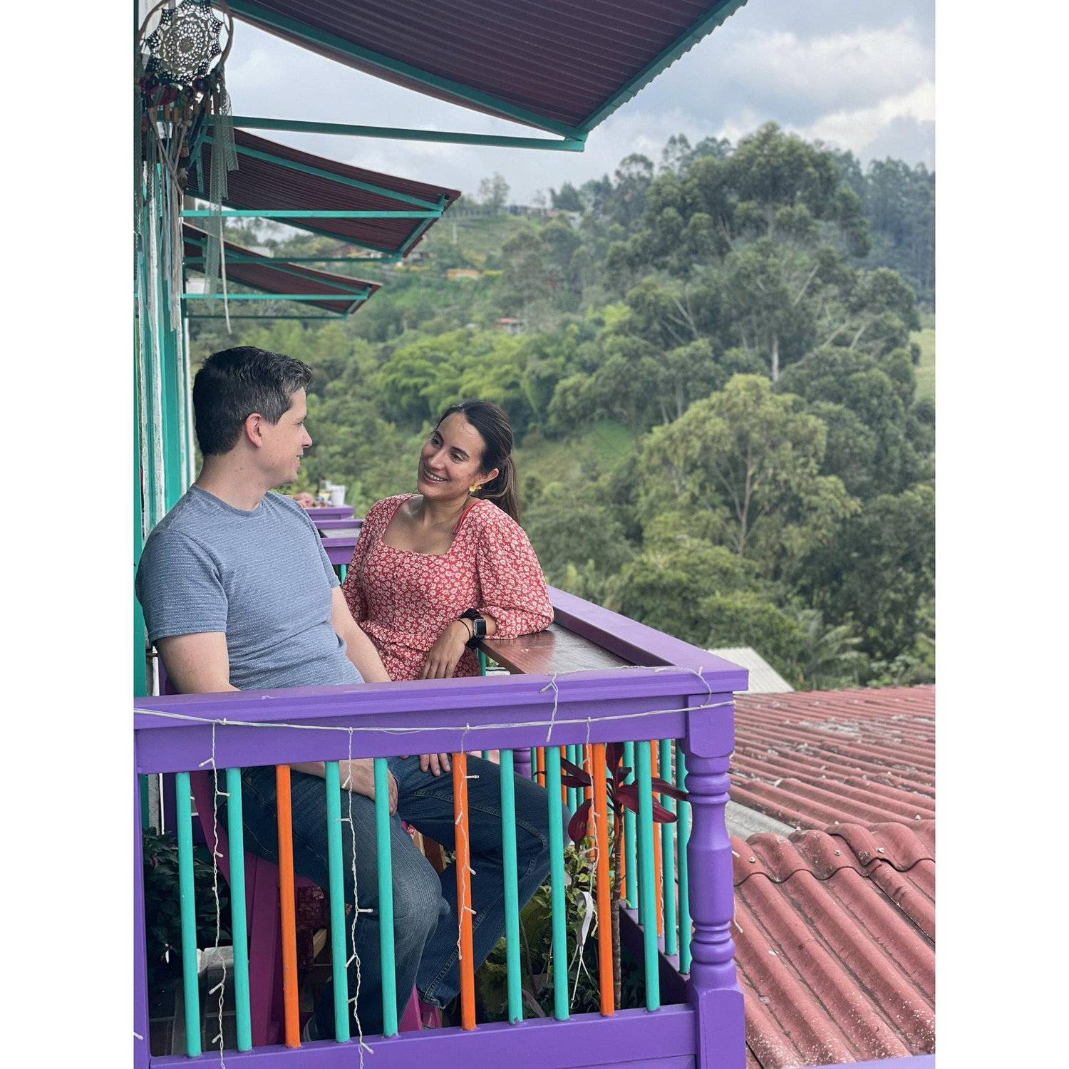 When we went to Filandia, Armenia in Colombia