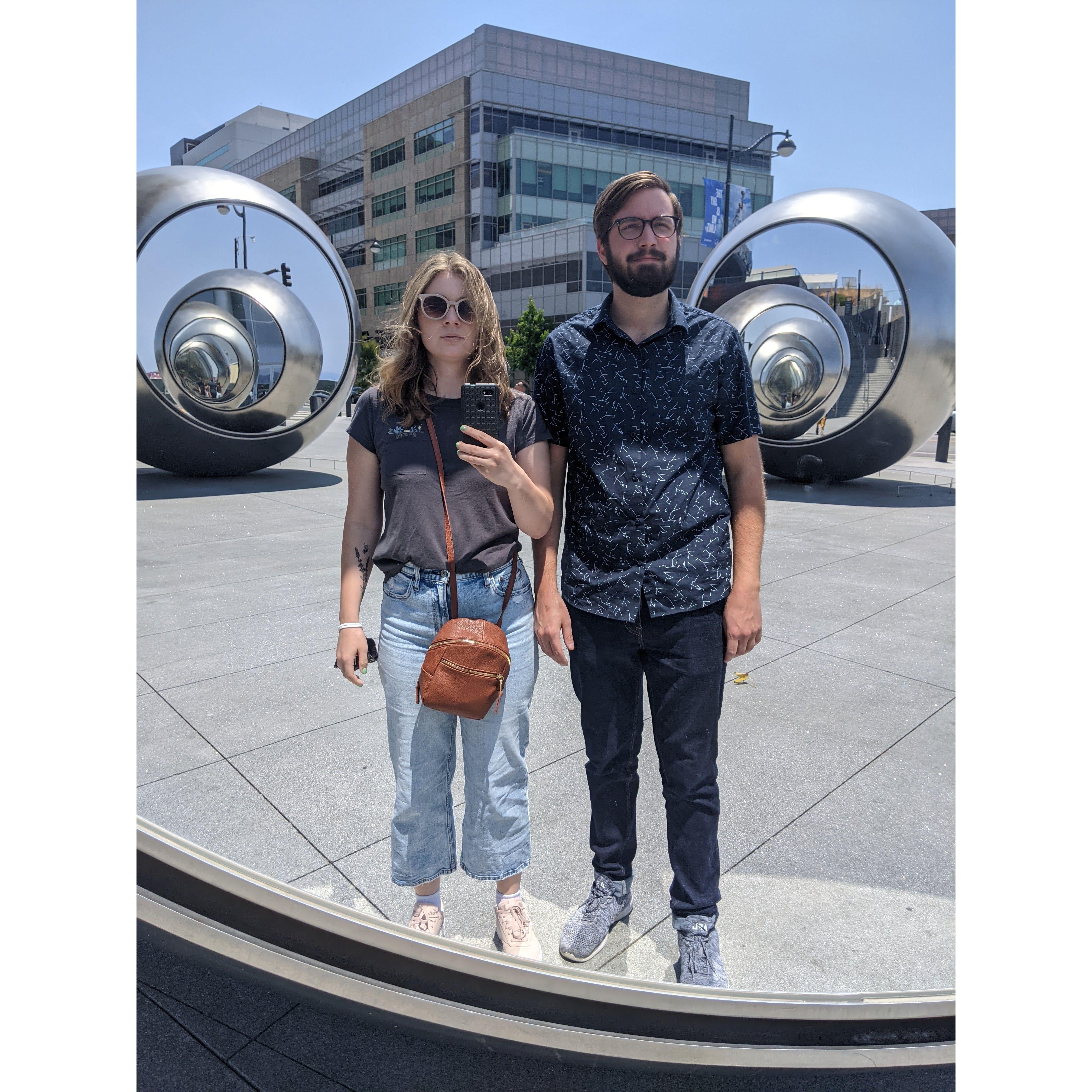 First visit to SF,  2021