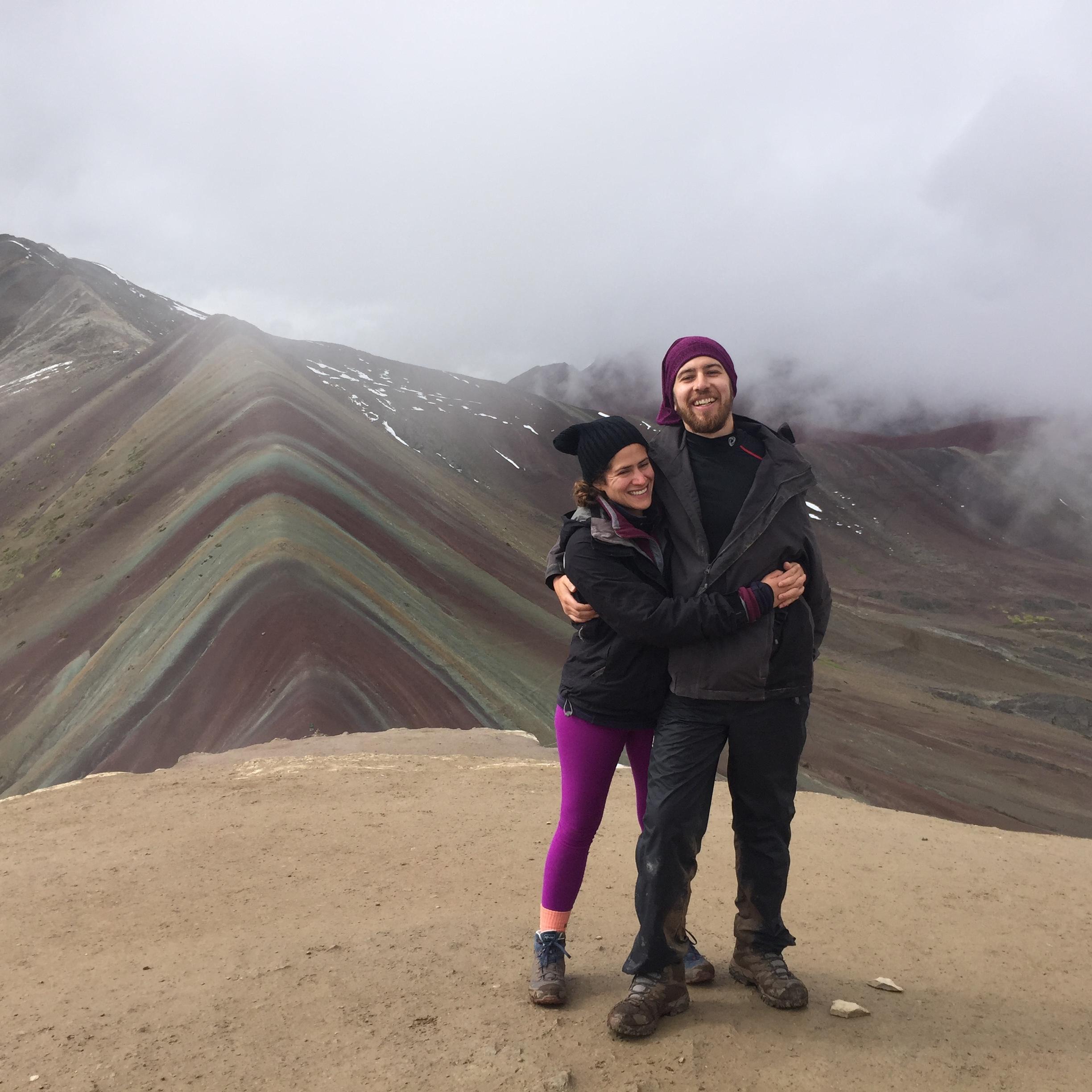 We went to Rainbow Mountain before it was cool