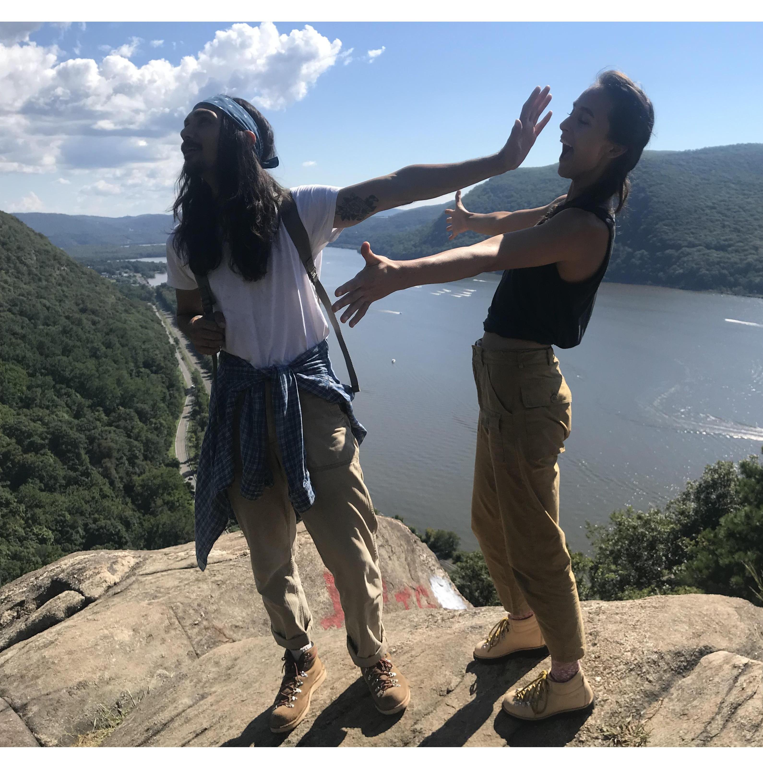 Chelsea made everyone take a strenuous hike for her birthday this year and everyone just loved it!