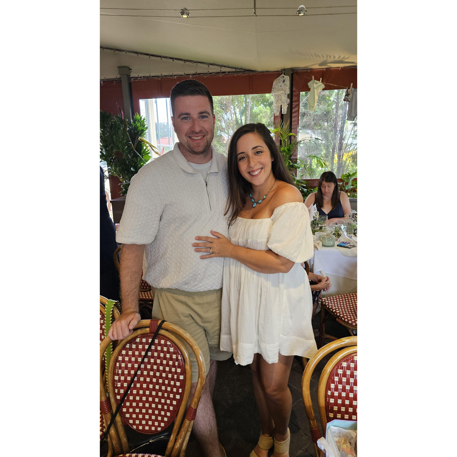 Dan's Aunt Megan and Uncle James and baby Fina still in her tummy!