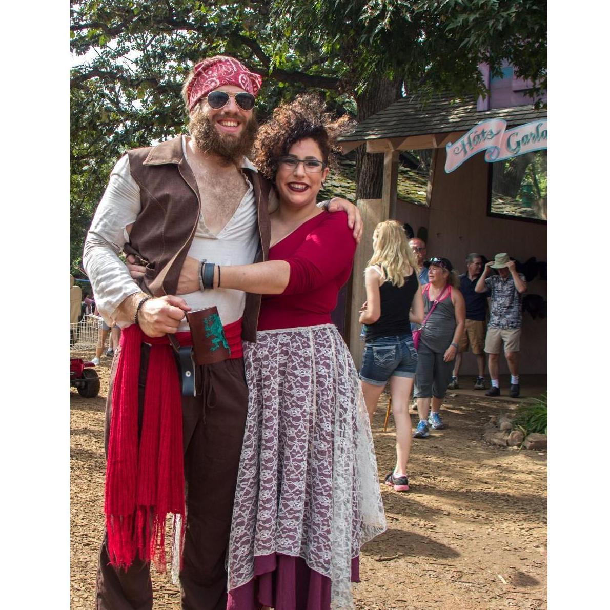Our first time at the MN Renaissance Fair together.