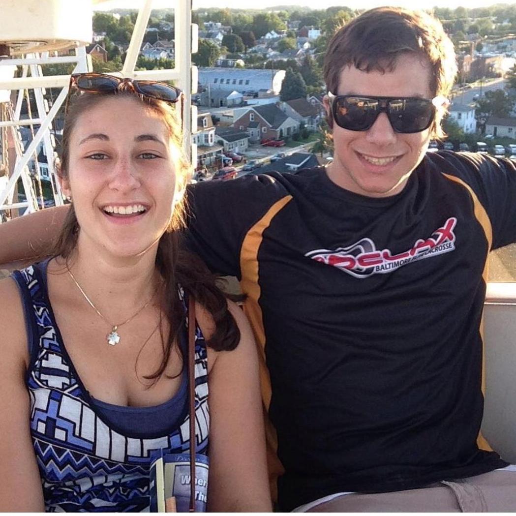 At the top of a ferris wheel, at the 100th anniversary of the Nations First Fair, York County, PA. September, 2015.