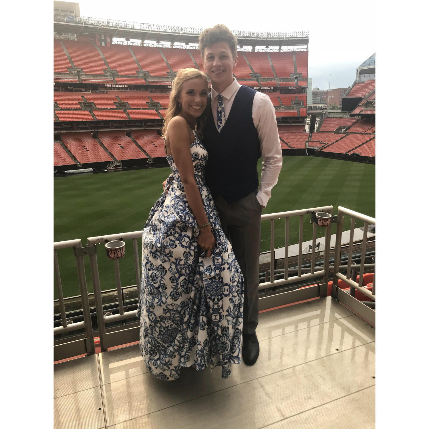 May 19, 2018 - Joys senior Prom at the Cleveland Browns Stadium