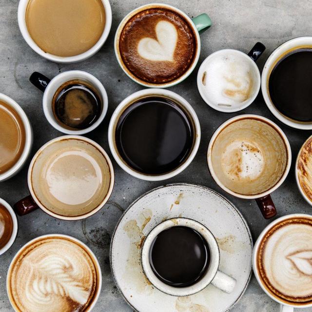 Trying all the coffee spots on our honeymoon