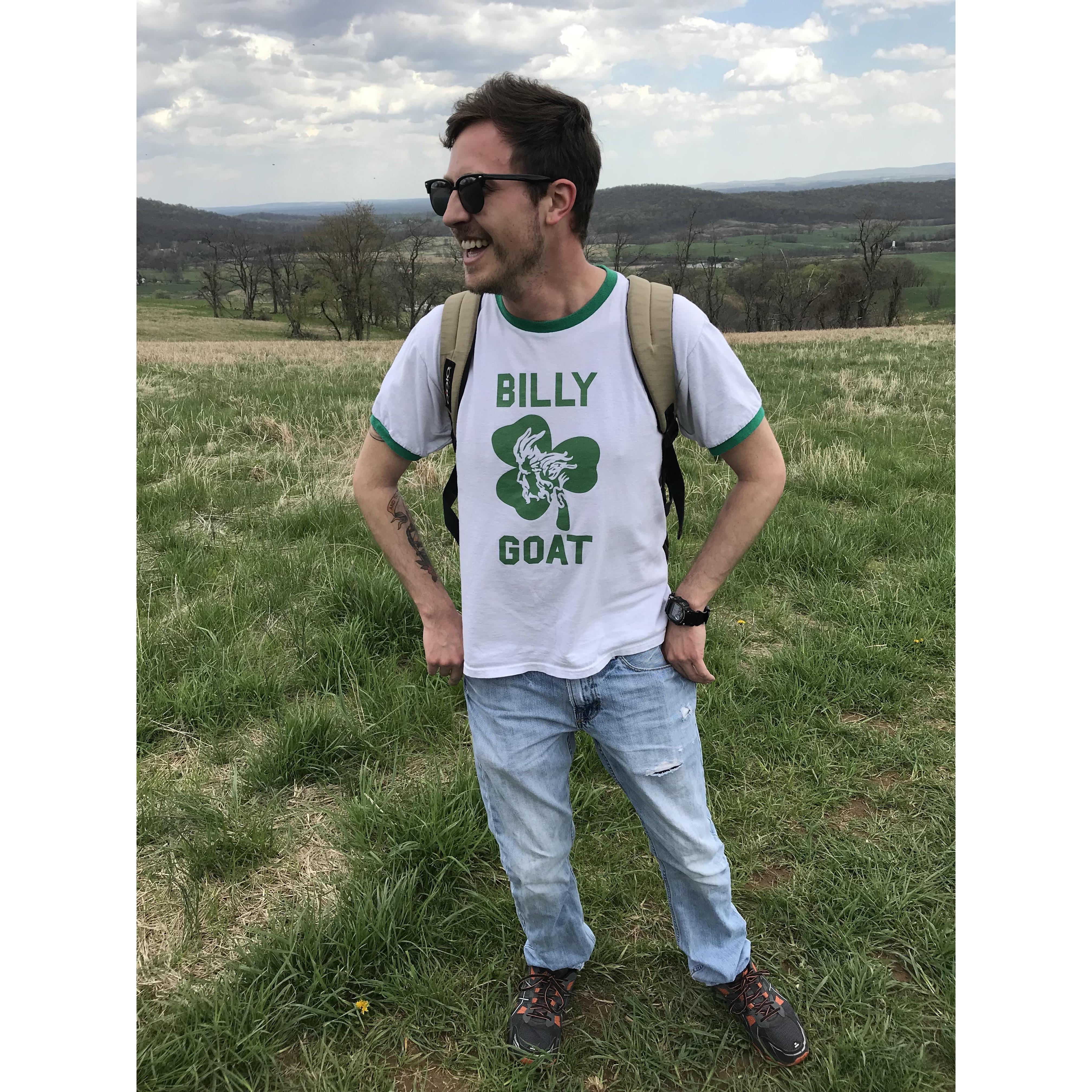 We went on a winery hike with Elizabeth and Dustin. I swear we drank the wine AFTER the hike, but this picture screams otherwise...