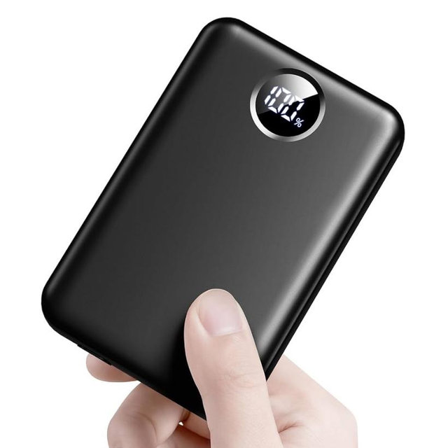 Portable Charger Pocket Size 40000mAh Power Bank,fast charging battery pack,USB-C Android-22.5W/iOS-20W Output,Portable Phone Charger battery bank for iPhone 16/15/14/13 Series, Samsung Google (Black)