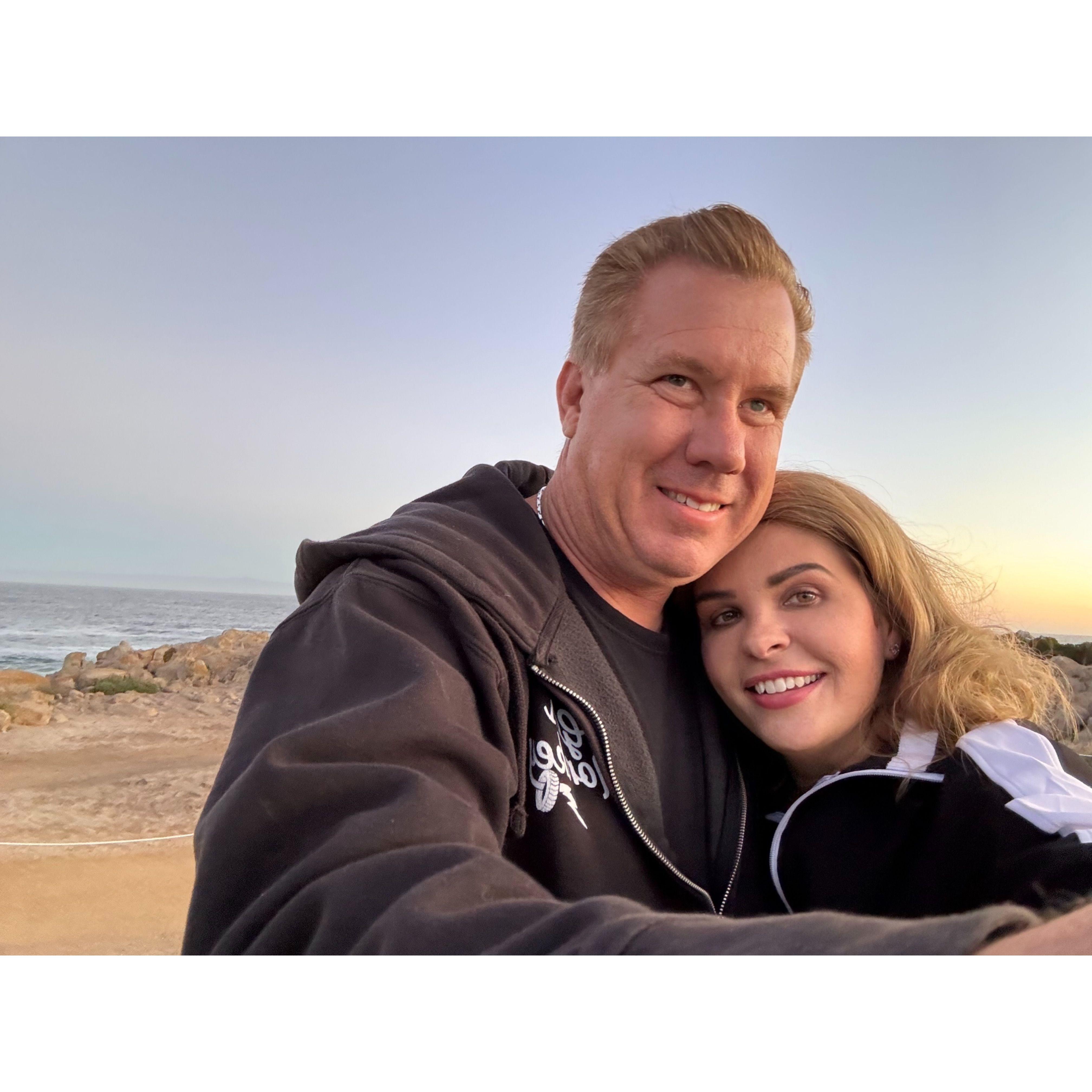 We love spending time at the beach!