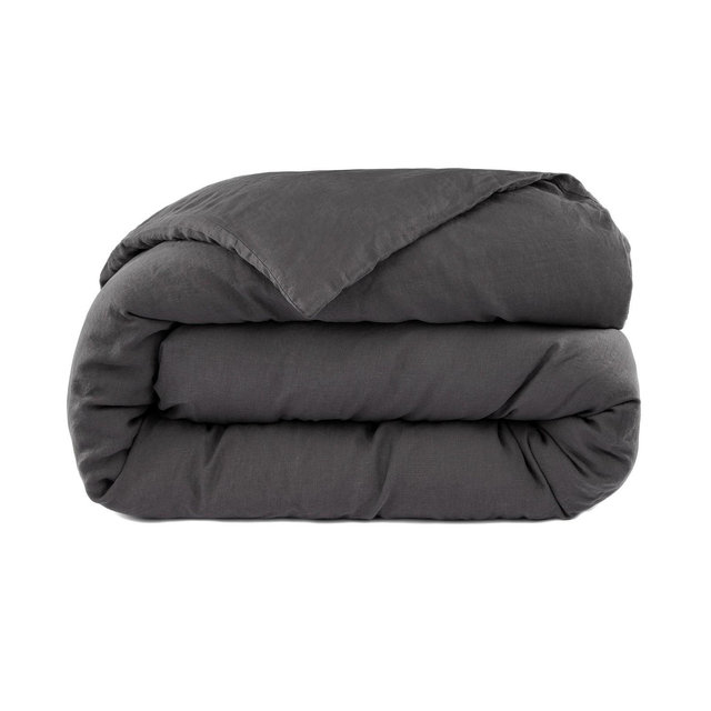 100% French Linen Duvet Cover - Full/Queen