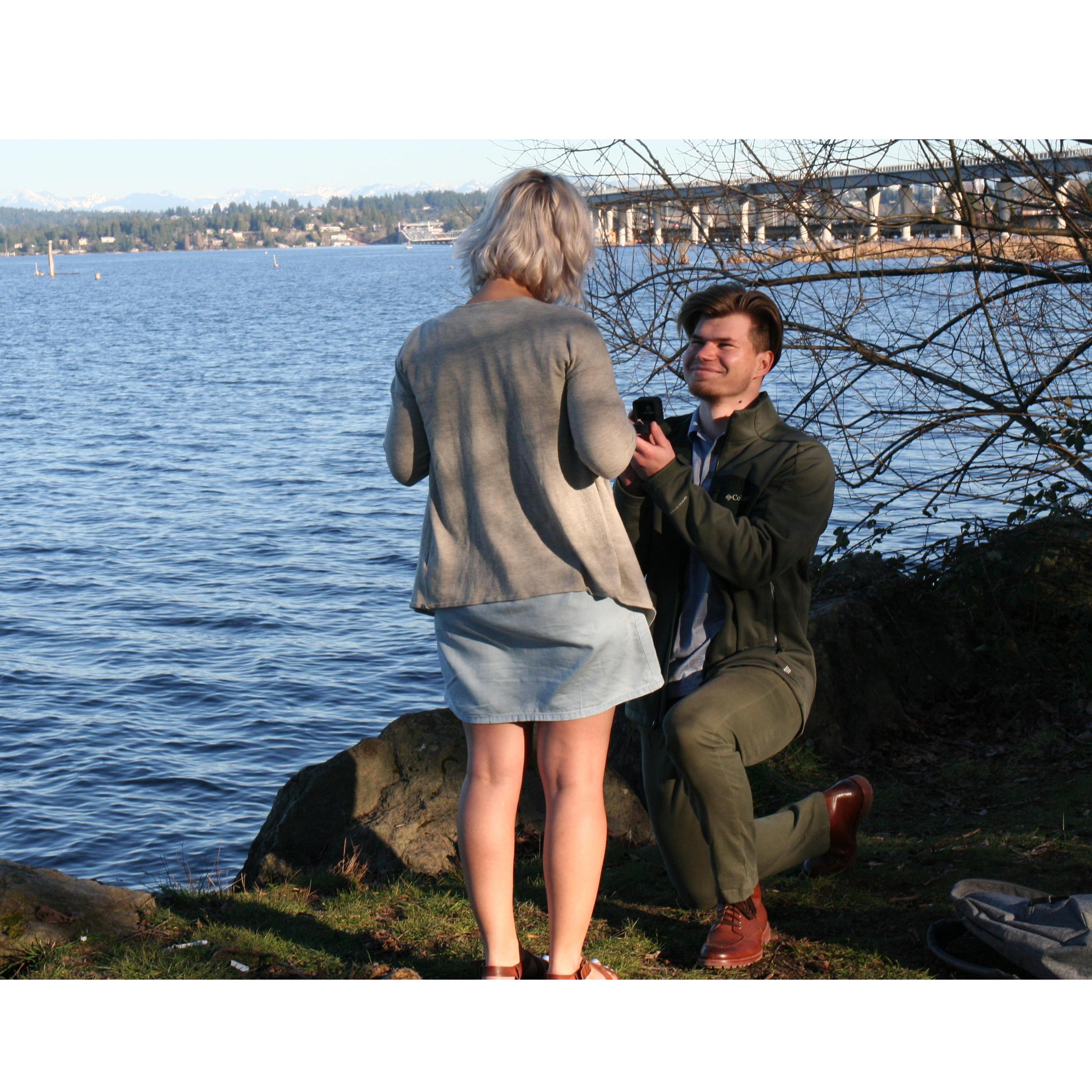 He asked, can you guess what I said? ;)