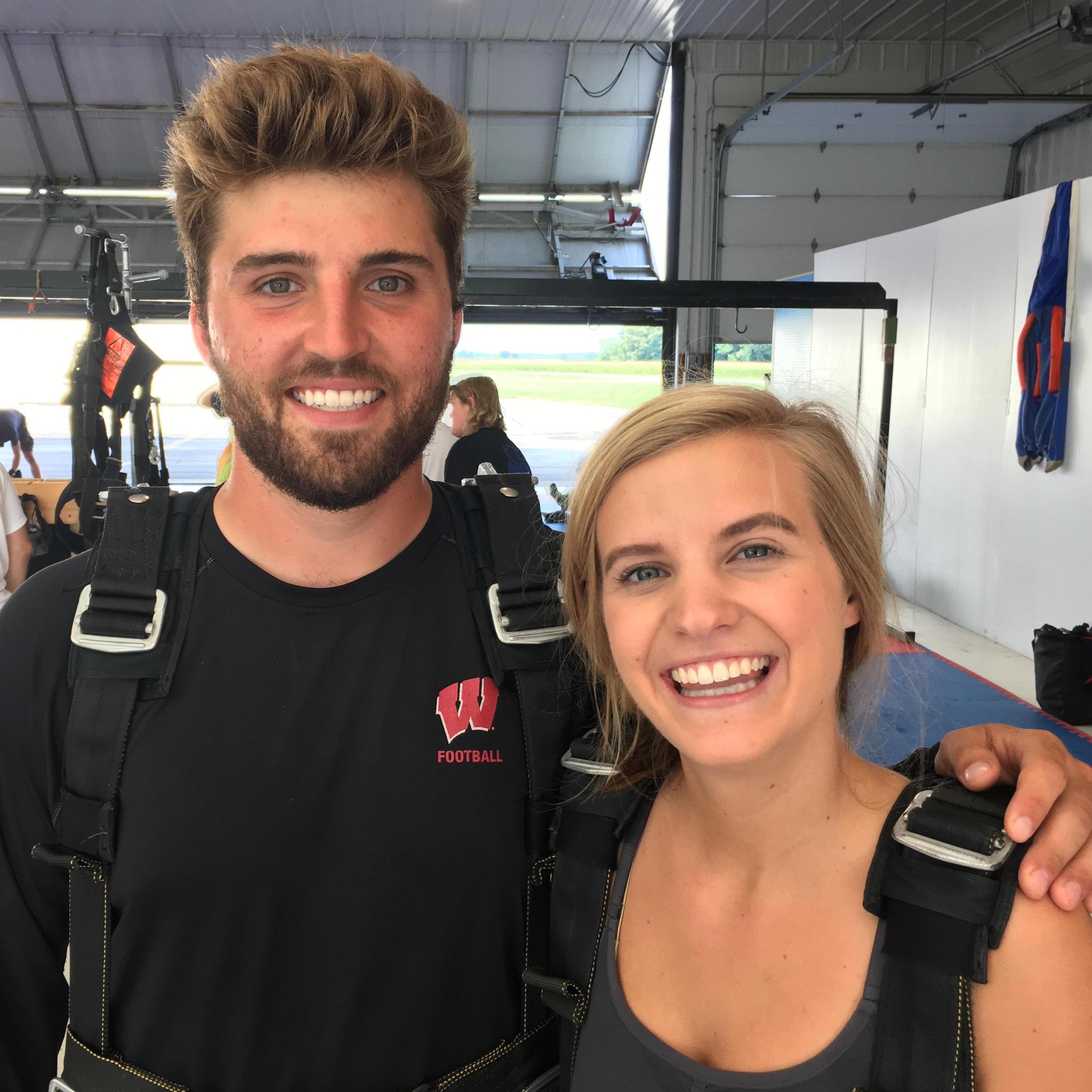 First time skydiving