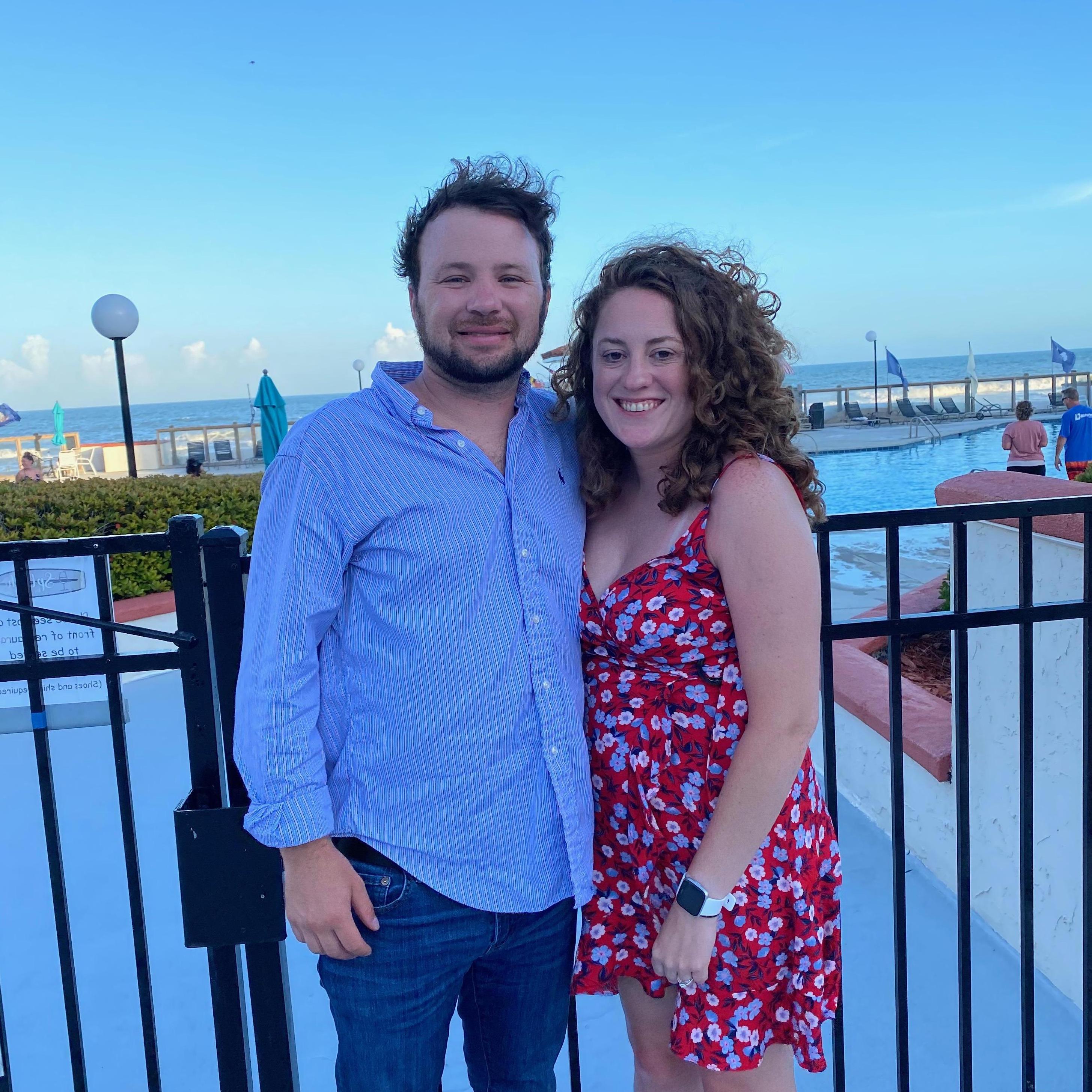 Dinner after getting engaged!