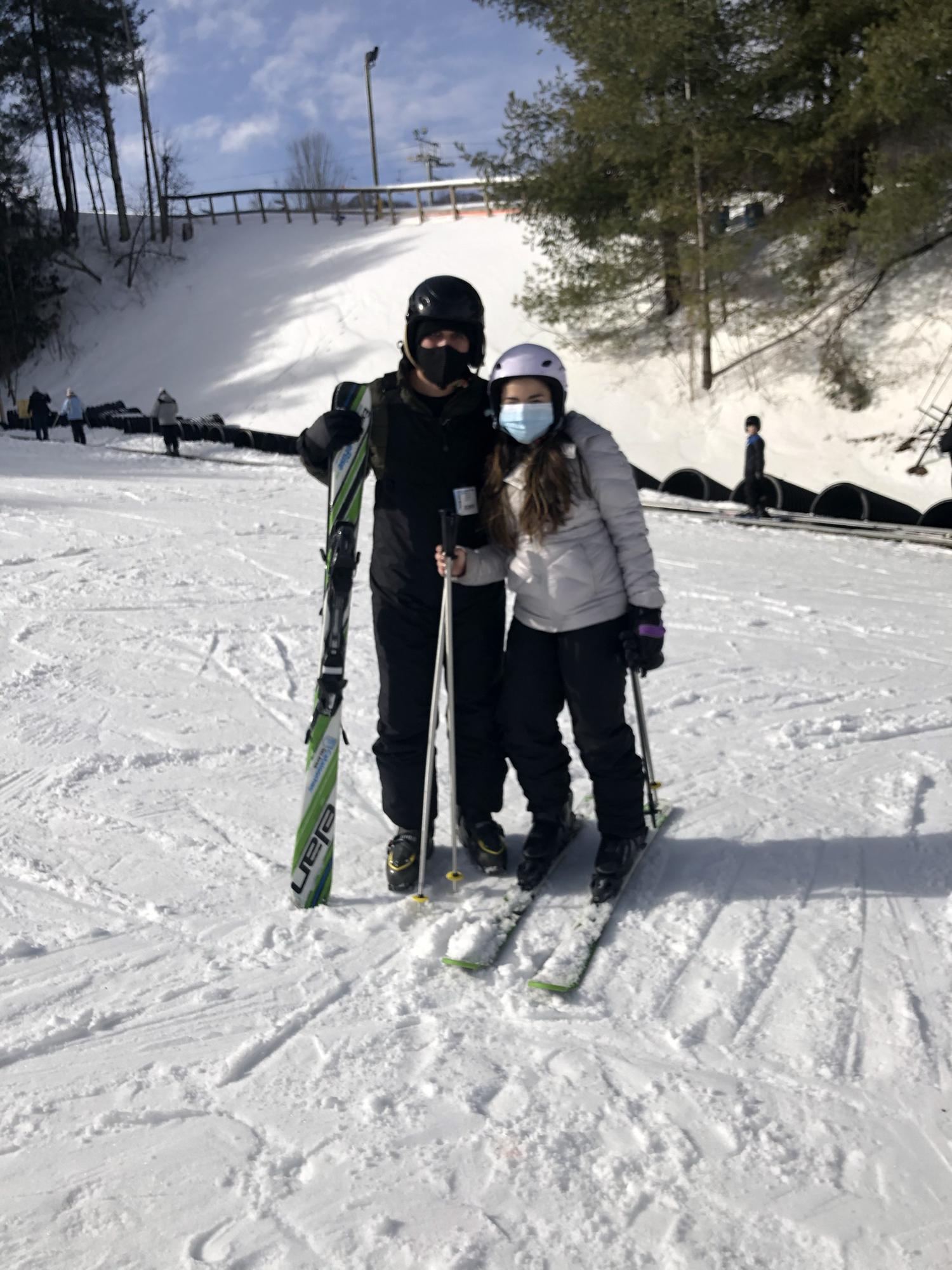 George hates the cold but was happy to try this adventure. Luckily, they both met the snow more times than necessary and won't be going back.